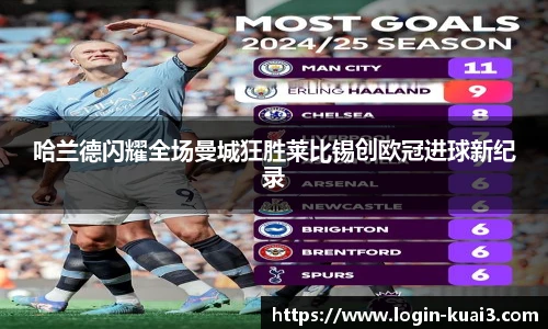 哈兰德闪耀全场曼城狂胜莱比锡创欧冠进球新纪录
